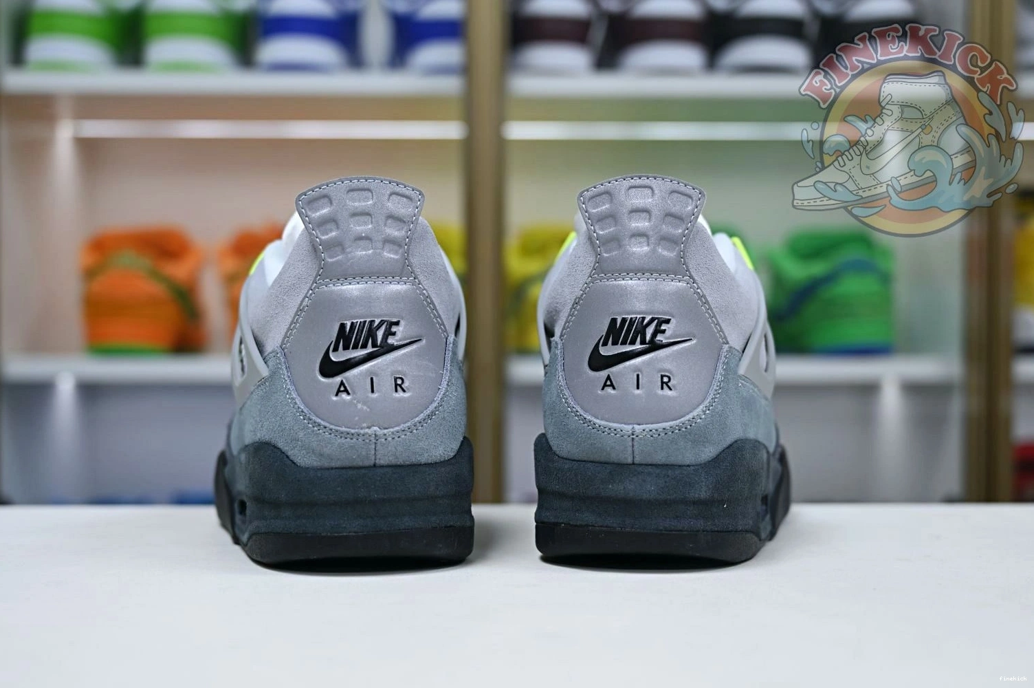 retro Jordan Jordan 4 Air se'95neon 0124